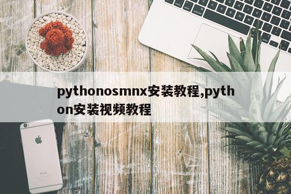 pythonosmnx安装教程,python安装视频教程