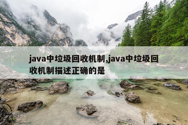 java中垃圾回收机制,java中垃圾回收机制描述正确的是