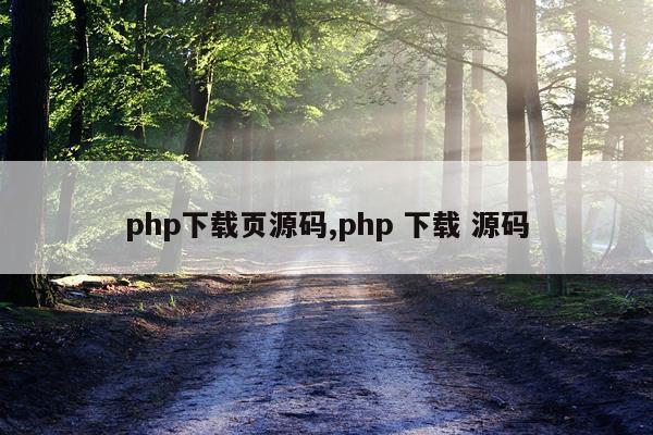 php下载页源码,php 下载 源码