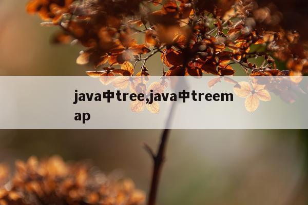 java中tree,java中treemap