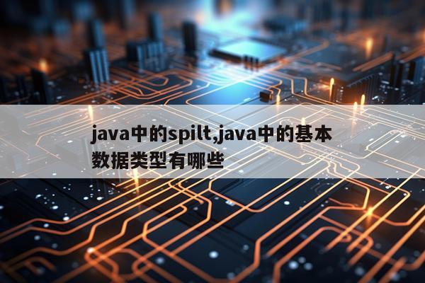 java中的spilt,java中的基本数据类型有哪些