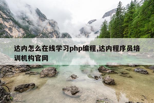 达内怎么在线学习php编程,达内程序员培训机构官网