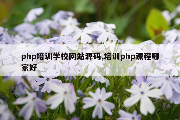 php培训学校网站源码,培训php课程哪家好