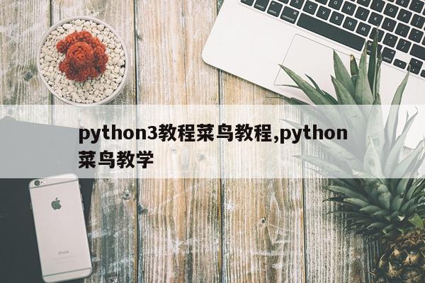 python3教程菜鸟教程,python菜鸟教学