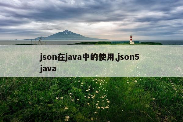 json在java中的使用,json5 java