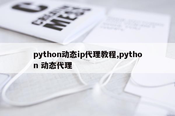 python动态ip代理教程,python 动态代理