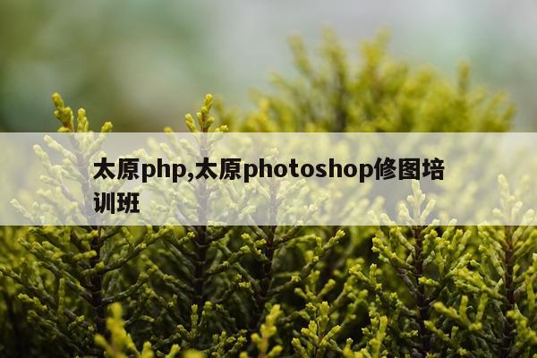 太原php,太原photoshop修图培训班