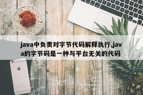 java中负责对字节代码解释执行,java的字节码是一种与平台无关的代码