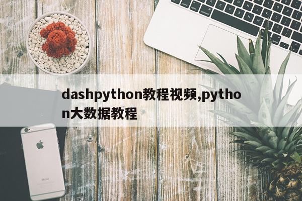 dashpython教程视频,python大数据教程