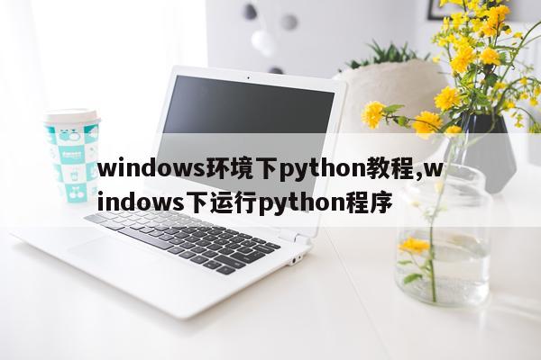 windows环境下python教程,windows下运行python程序