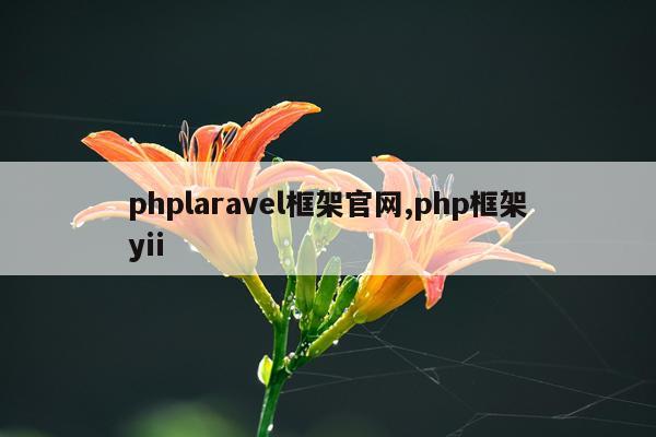 phplaravel框架官网,php框架yii