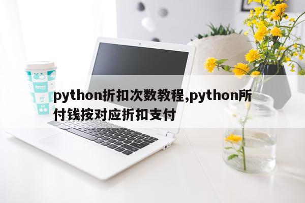 python折扣次数教程,python所付钱按对应折扣支付