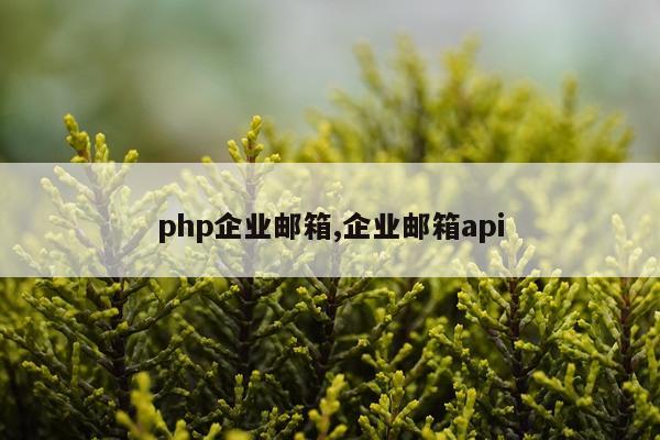 php企业邮箱,企业邮箱api