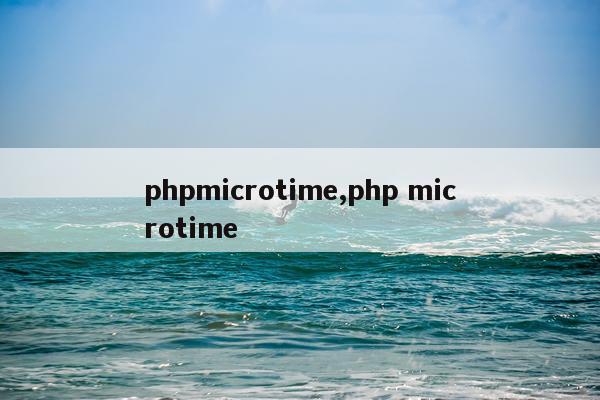 phpmicrotime,php microtime