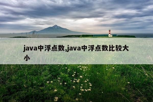 java中浮点数,java中浮点数比较大小