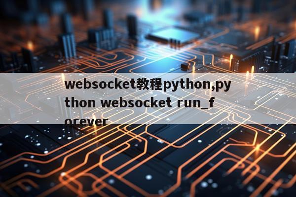 websocket教程python,python websocket run_forever