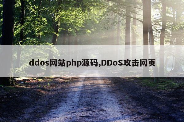ddos网站php源码,DDoS攻击网页