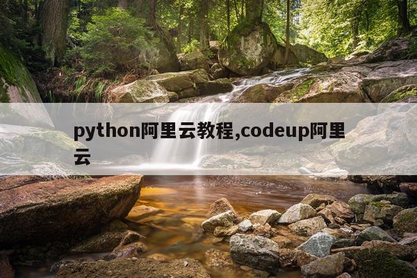python阿里云教程,codeup阿里云