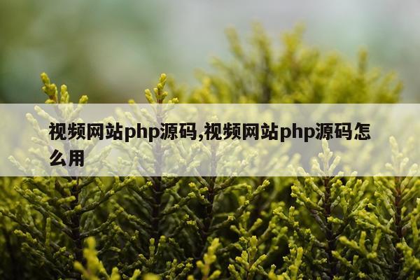 视频网站php源码,视频网站php源码怎么用
