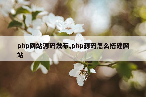 php网站源码发布,php源码怎么搭建网站