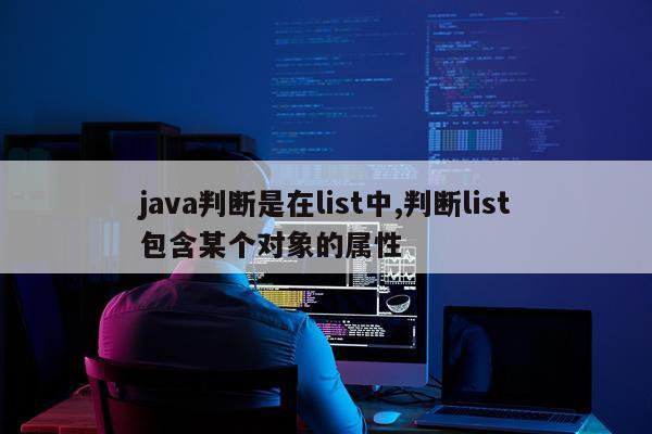 java判断是在list中,判断list包含某个对象的属性