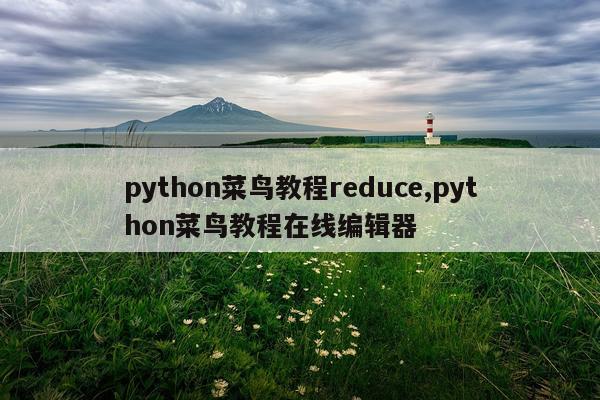 python菜鸟教程reduce,python菜鸟教程在线编辑器