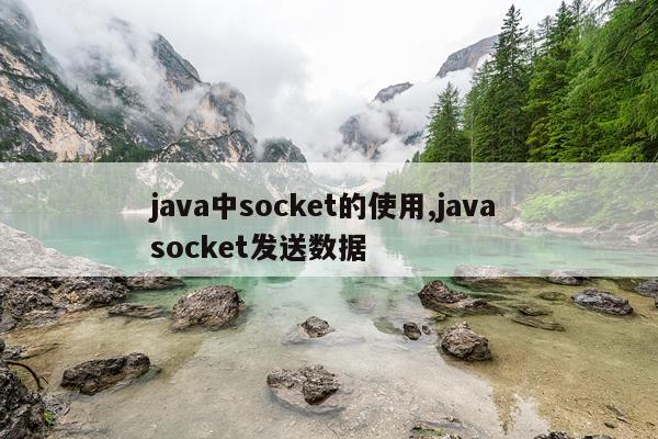 java中socket的使用,java socket发送数据