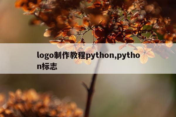logo制作教程python,python标志