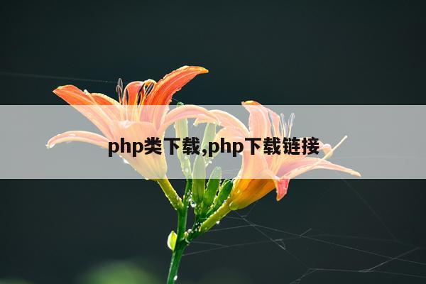 php类下载,php下载链接