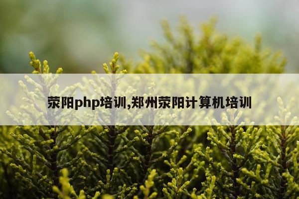 荥阳php培训,郑州荥阳计算机培训