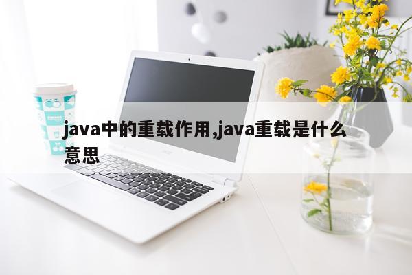java中的重载作用,java重载是什么意思