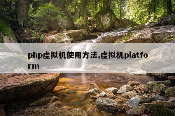 php虚拟机使用方法,虚拟机platform