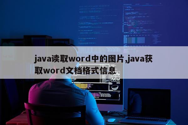 java读取word中的图片,java获取word文档格式信息