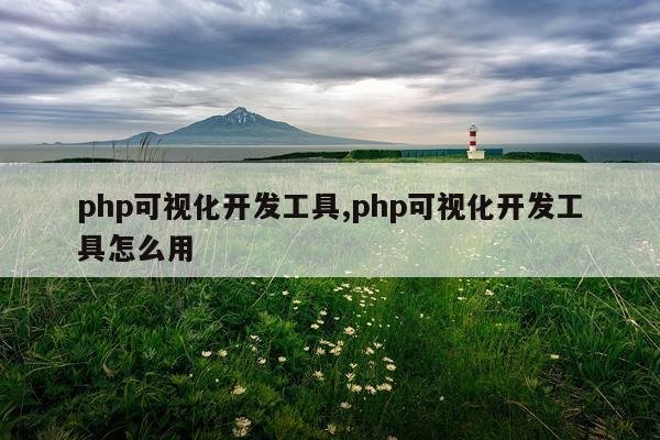 php可视化开发工具,php可视化开发工具怎么用