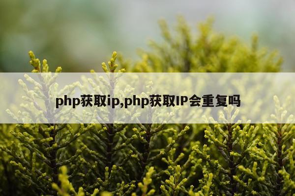 php获取ip,php获取IP会重复吗