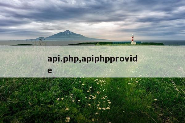 api.php,apiphpprovide
