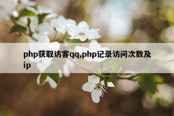 php获取访客qq,php记录访问次数及ip