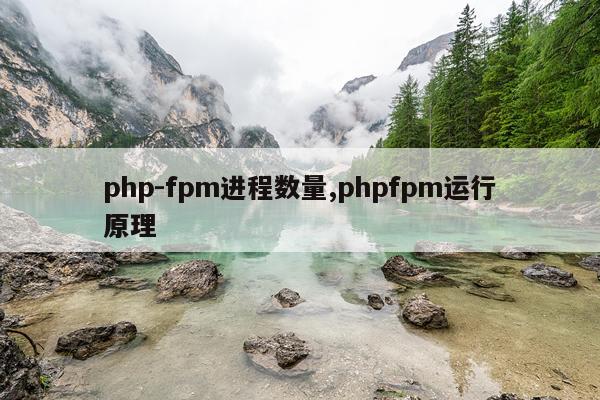 php-fpm进程数量,phpfpm运行原理