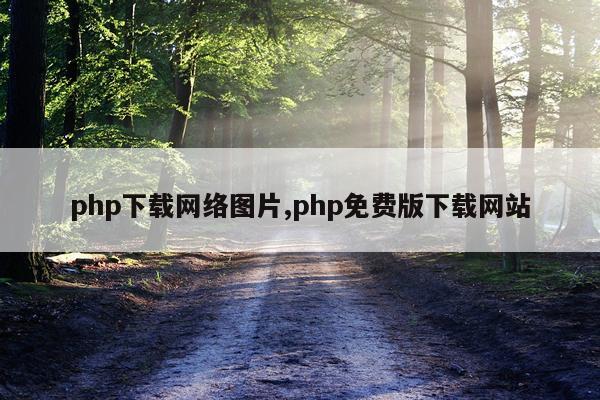 php下载网络图片,php免费版下载网站
