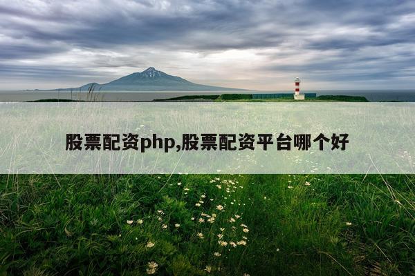股票配资php,股票配资平台哪个好