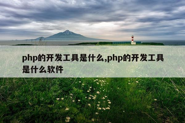 php的开发工具是什么,php的开发工具是什么软件