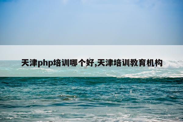 天津php培训哪个好,天津培训教育机构