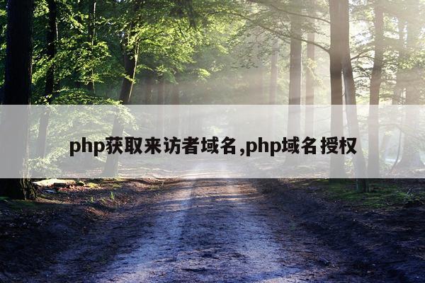 php获取来访者域名,php域名授权