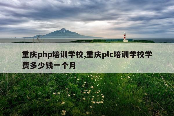 重庆php培训学校,重庆plc培训学校学费多少钱一个月